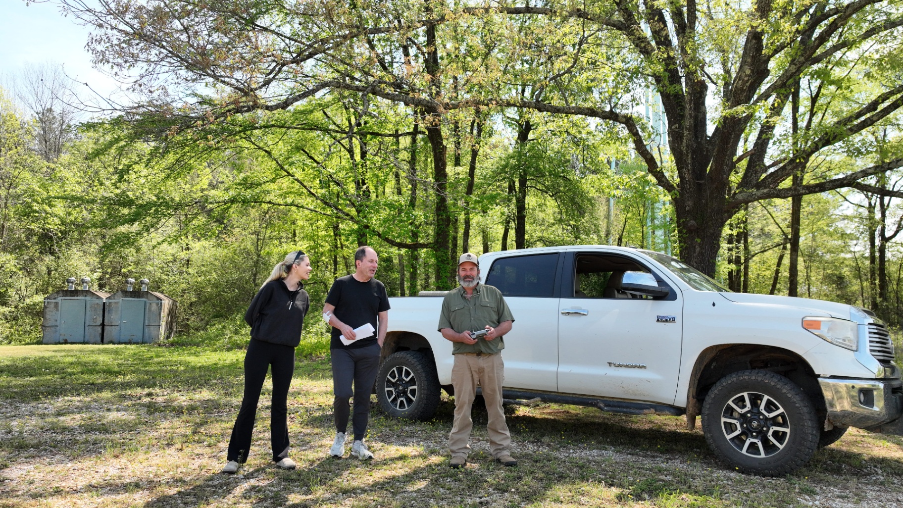 Forester conducting a timber cruise in a North Mississippi pine stand